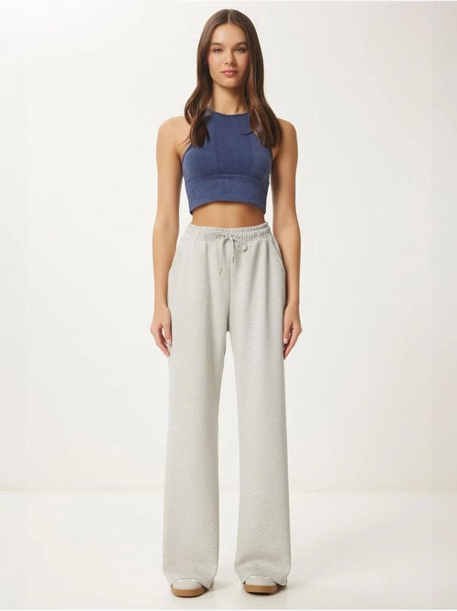 Pantaloni della tuta a gamba larga con vita a coulisse istanbul - Kiabi Pantaloni della tuta a gamba larga con vita a coulisse istanbul - Kiabi