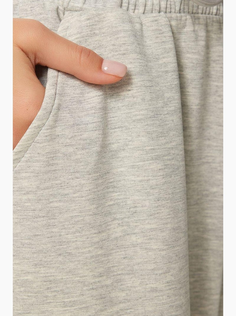 Pantaloni della tuta a gamba larga con vita a coulisse istanbul Grigio chiaro - Kiabi