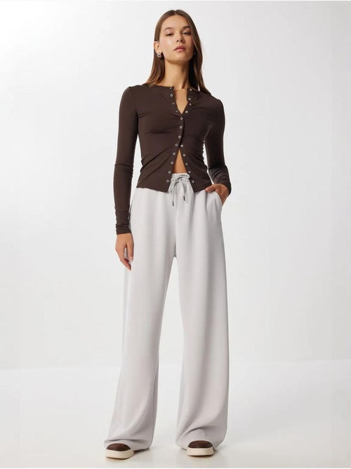 Pantaloni della tuta a gamba larga con vita a coulisse istanbul - Kiabi Pantaloni della tuta a gamba larga con vita a coulisse istanbul - Kiabi