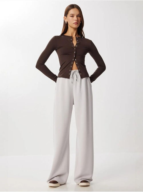 Pantaloni della tuta a gamba larga con vita a coulisse istanbul - Kiabi Pantaloni della tuta a gamba larga con vita a coulisse istanbul - Kiabi
