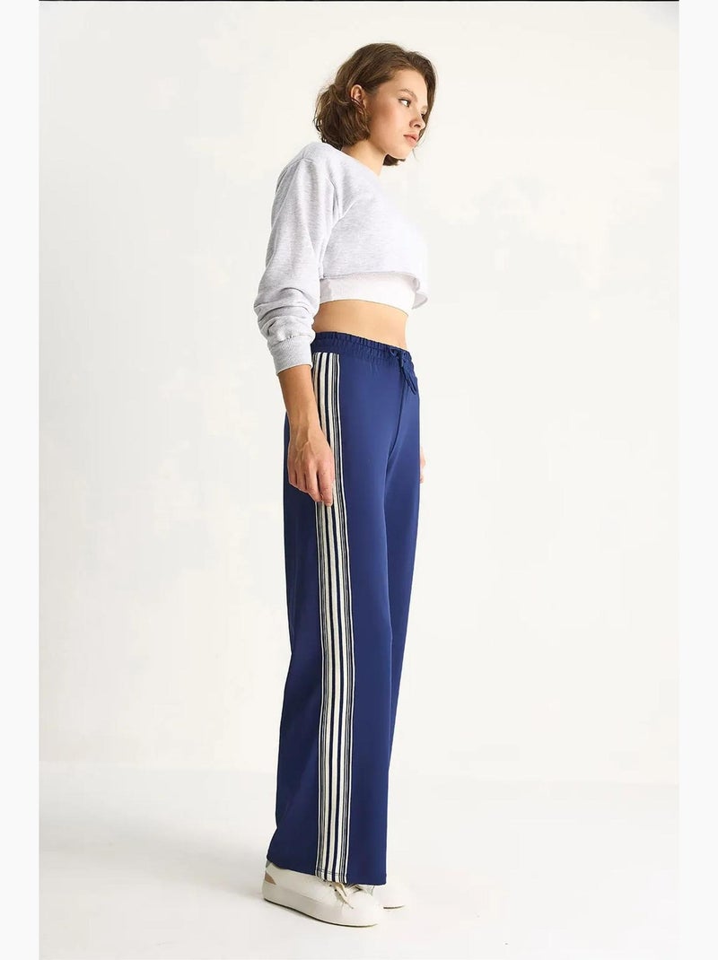 Pantaloni della tuta a gamba larga lucci Blu marino - Kiabi