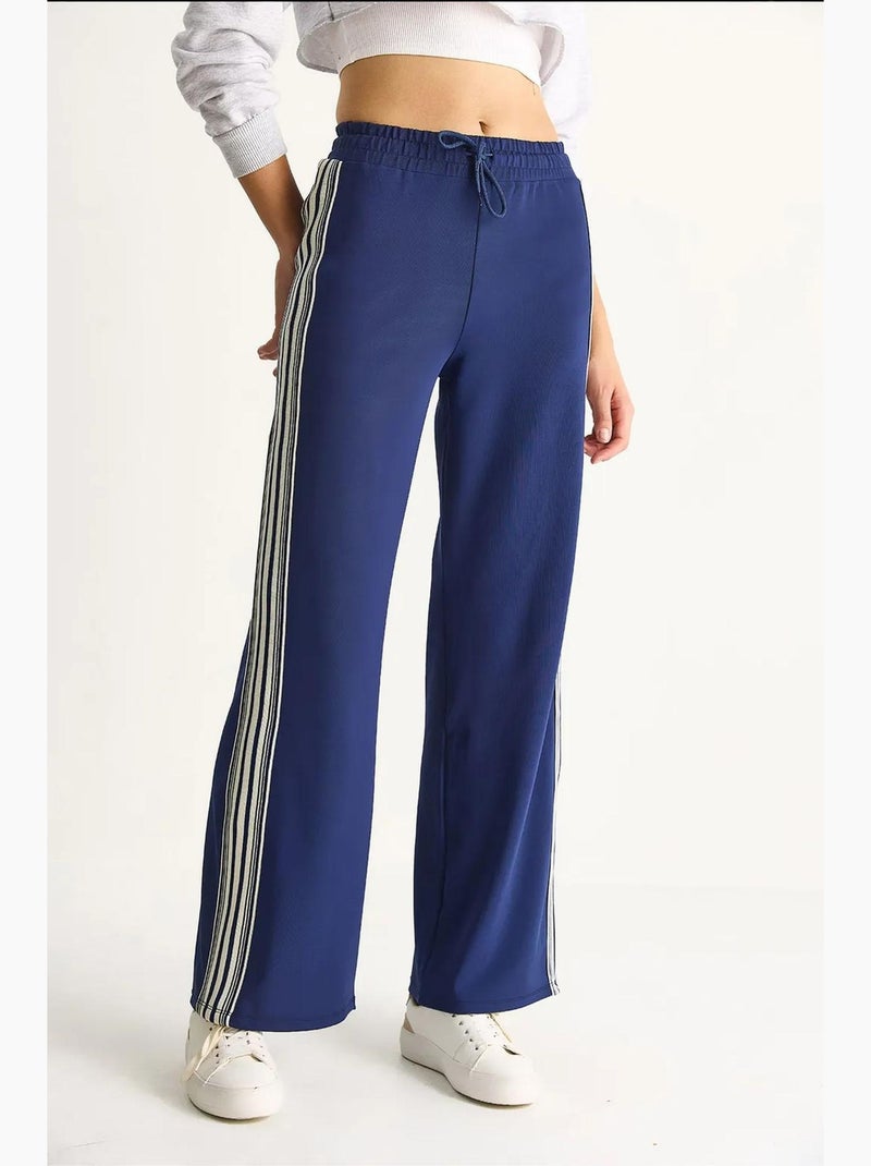 Pantaloni della tuta a gamba larga lucci Blu marino - Kiabi