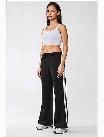 Pantaloni della tuta a righe a gamba ampia hiccup