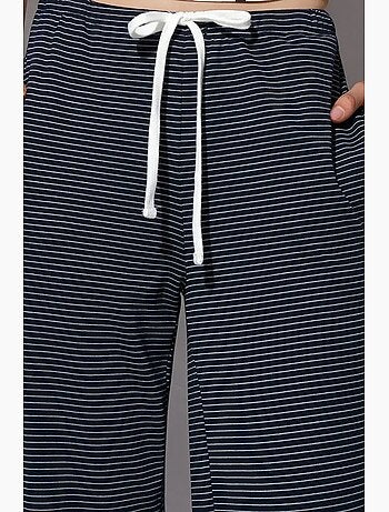 Pantaloni della tuta a righe a gamba dritta busem