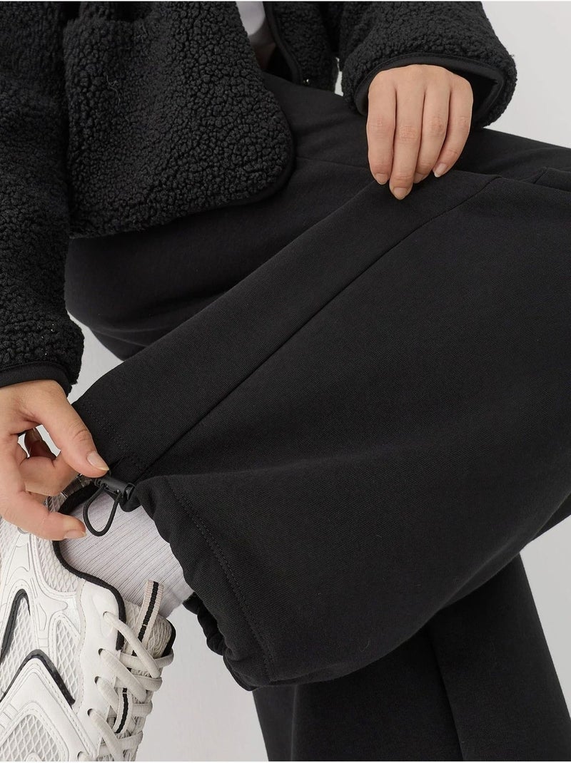 Pantaloni della tuta basic raised barrel fit hiccup Nero - Kiabi