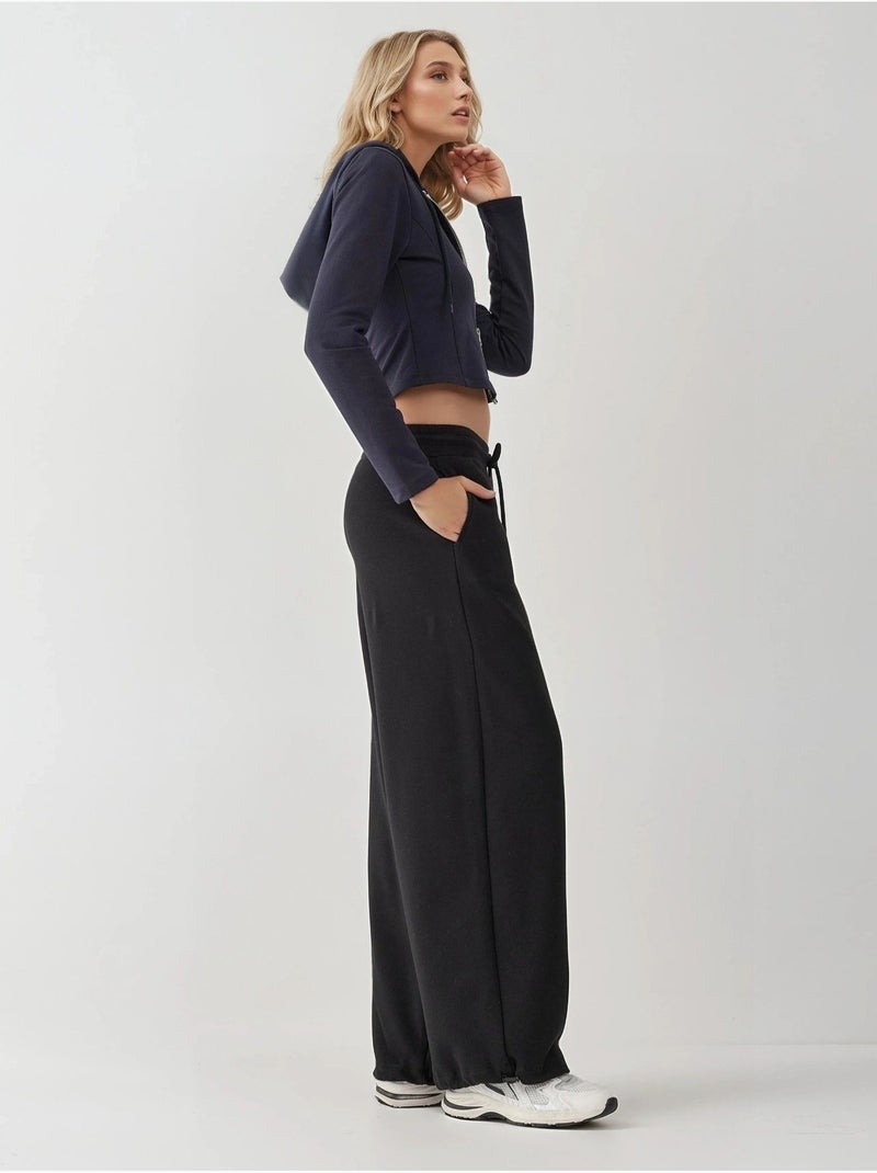 Pantaloni della tuta basic raised barrel fit hiccup Nero - Kiabi