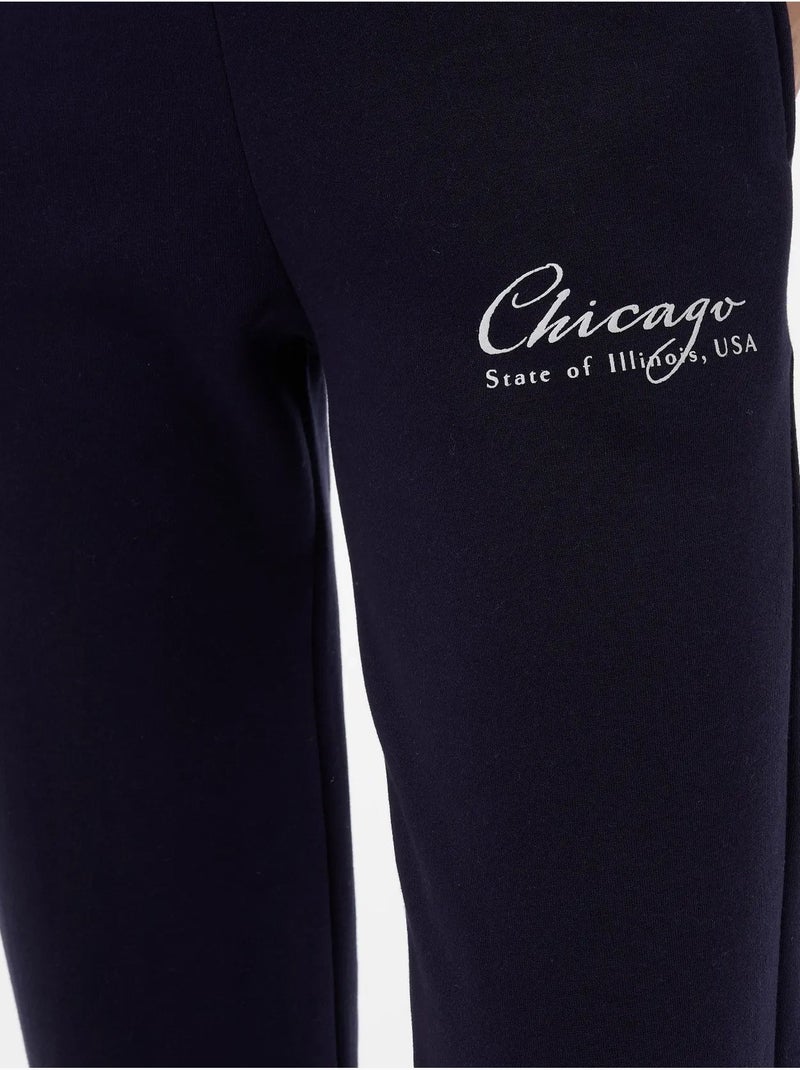 Pantaloni della tuta con elastico in vita hiccup Blu marino - Kiabi