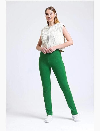 Pantaloni della tuta con spacchi e cerniera a vita alta hiccup