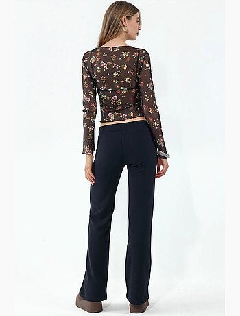 Pantaloni della tuta da donna a gamba dritta busem