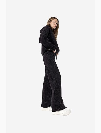 Pantaloni della tuta da donna in cotone ed elastan busem
