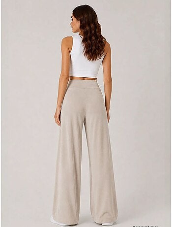 Pantaloni della tuta da donna in misto viscosa tommy