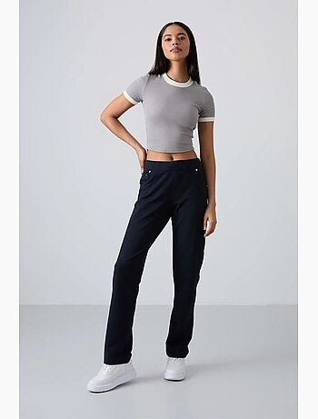 Pantaloni della tuta da donna relaxed a gamba dritta tommy
