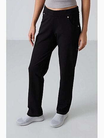 Pantaloni della tuta da donna relaxed a gamba dritta tommy