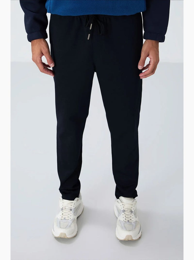 Pantaloni della tuta da uomo in cotone-poliestere tommy Blu laguna - Kiabi