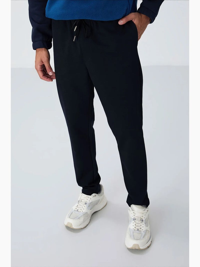 Pantaloni della tuta da uomo in cotone-poliestere tommy Blu laguna - Kiabi