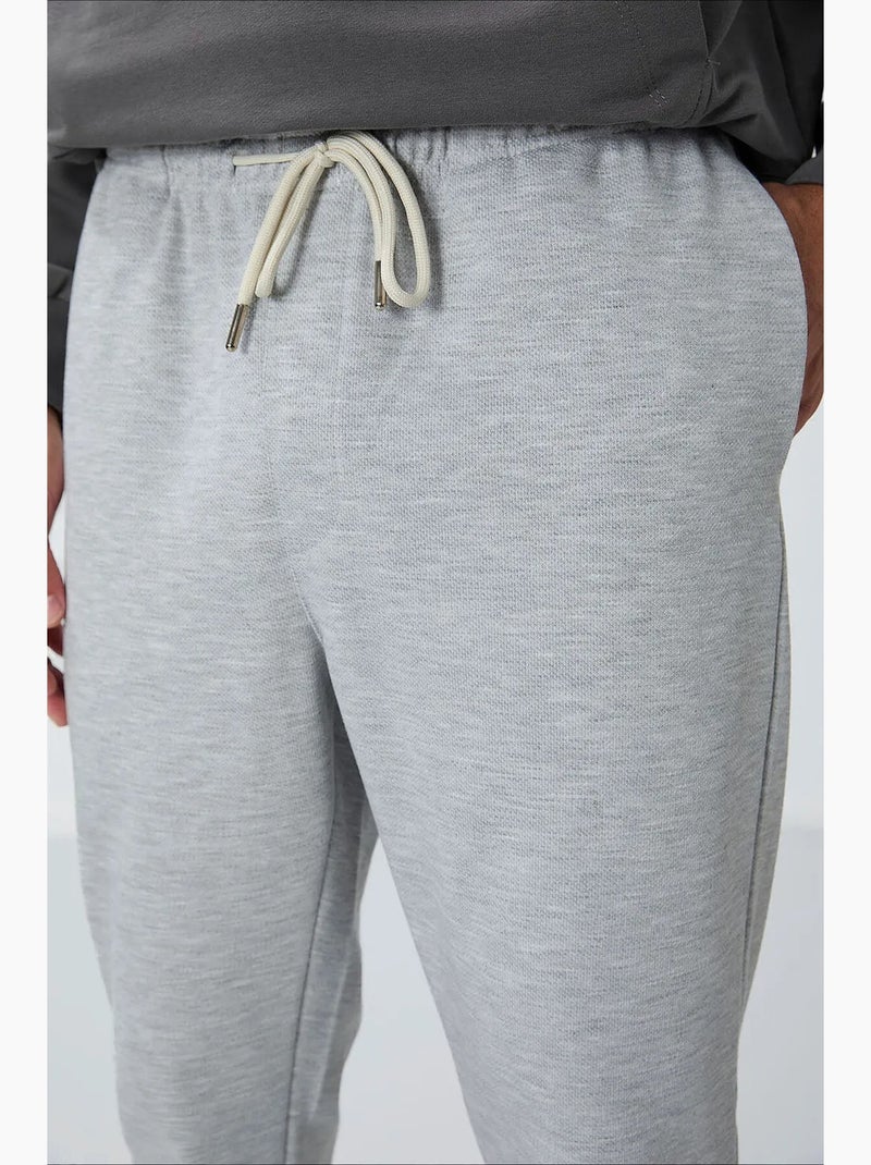 Pantaloni della tuta da uomo in cotone-poliestere tommy Grigio - Kiabi