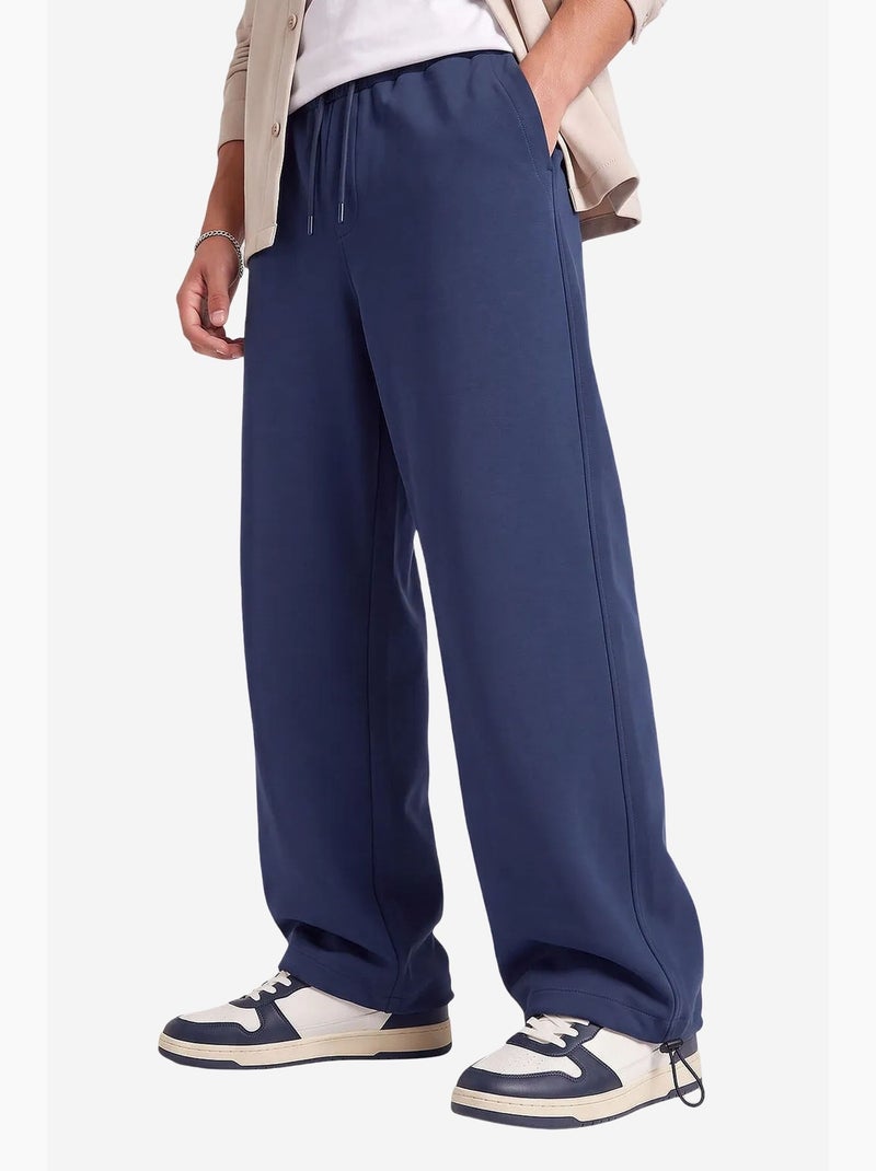 Pantaloni della tuta da uomo in misto cotone tommy Blu marino - Kiabi