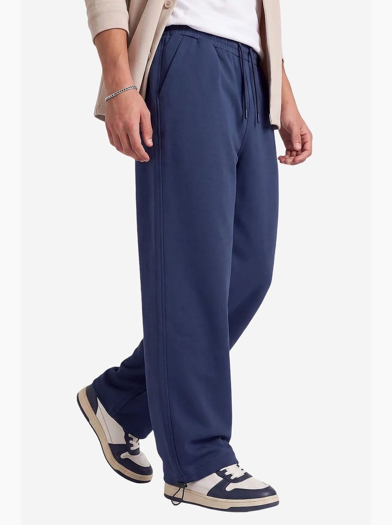 Pantaloni della tuta da uomo in misto cotone tommy Blu marino - Kiabi