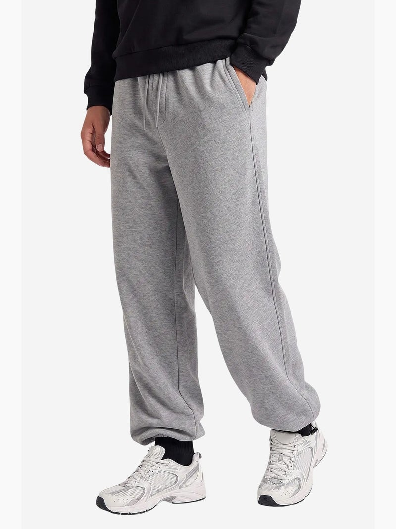 Pantaloni della tuta da uomo in misto cotone tommy Grigio chiaro - Kiabi
