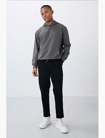 Pantaloni della tuta da uomo in poliestere e cotone tommy