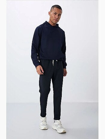Pantaloni della tuta da uomo in poliestere e cotone tommy