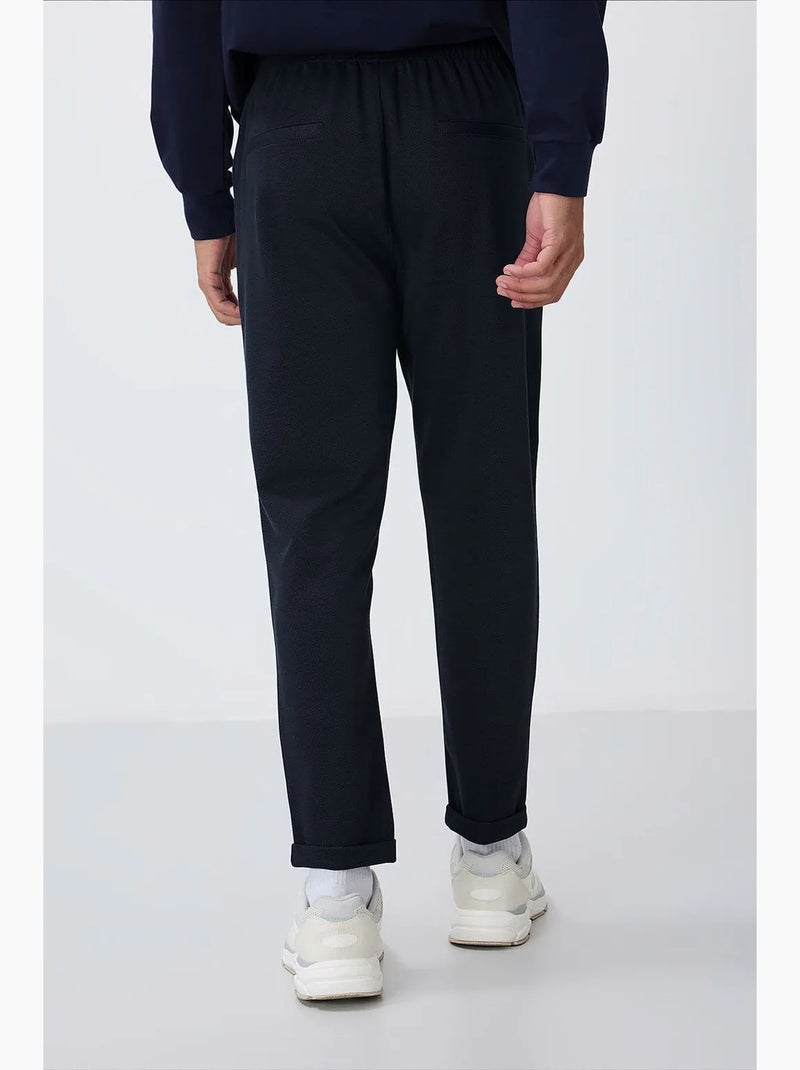 Pantaloni della tuta da uomo in poliestere e cotone tommy Blu oltremare - Kiabi