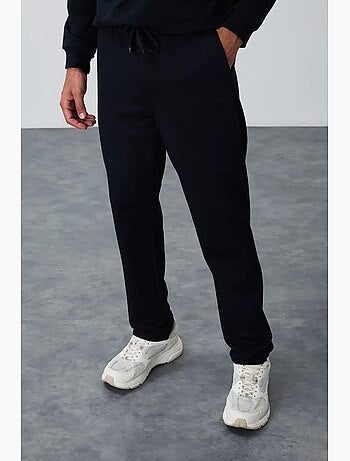 Pantaloni della tuta da uomo regular fit in misto cotone tommy