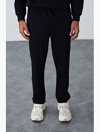 Pantaloni della tuta da uomo regular fit in misto cotone tommy