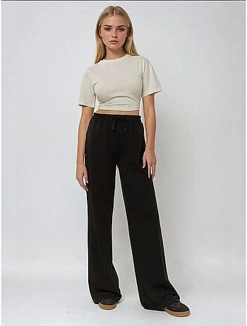 Pantaloni della tuta elastici a gamba larga hiccup