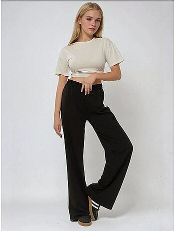 Pantaloni della tuta elastici a gamba larga hiccup