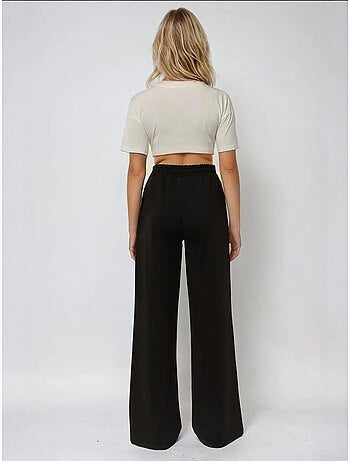 Pantaloni della tuta elastici a gamba larga hiccup