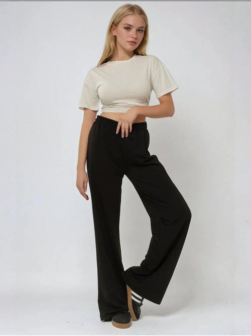 Pantaloni della tuta elastici a gamba larga hiccup - Kiabi Pantaloni della tuta elastici a gamba larga hiccup - Kiabi