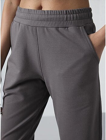 Pantaloni della tuta in felpa a gamba dritta da donna tommy