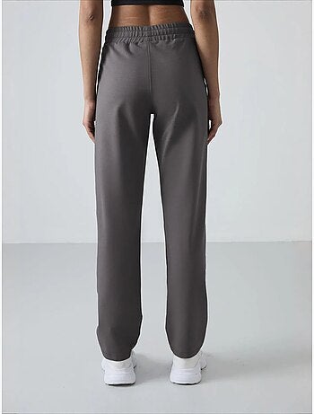 Pantaloni della tuta in felpa a gamba dritta da donna tommy