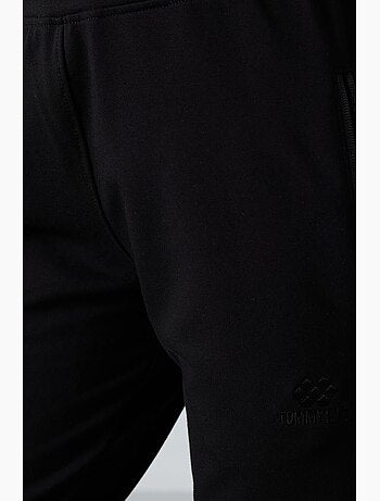 Pantaloni della tuta in felpa a gamba dritta da donna tommy