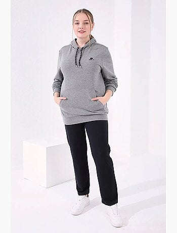 Pantaloni della tuta in maglia a gamba dritta da donna tommy