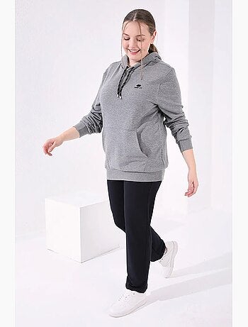 Pantaloni della tuta in maglia a gamba dritta da donna tommy