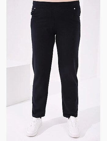 Pantaloni della tuta in maglia a gamba dritta da donna tommy