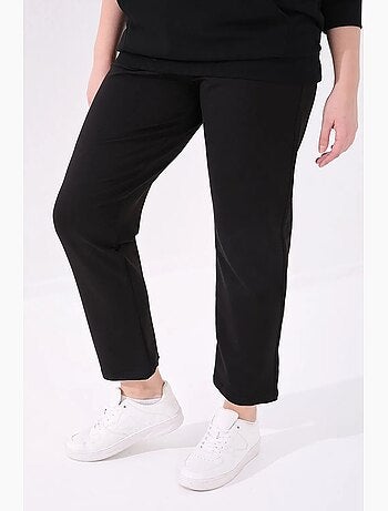 Pantaloni della tuta in maglia a gamba dritta da donna tommy