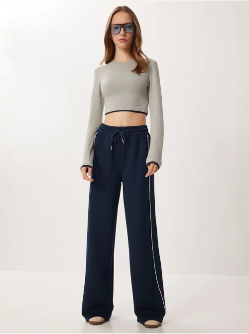 Pantaloni della tuta in maglia di cotone regular fit istanbul - Kiabi Pantaloni della tuta in maglia di cotone regular fit istanbul - Kiabi