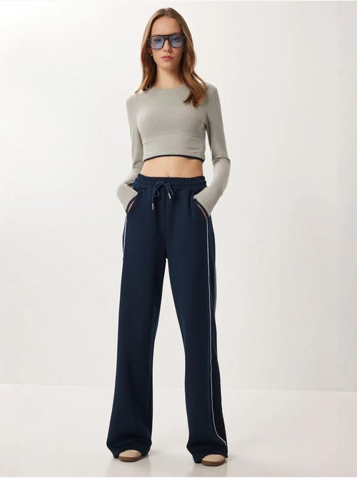 Pantaloni della tuta in maglia di cotone regular fit istanbul - Kiabi Pantaloni della tuta in maglia di cotone regular fit istanbul - Kiabi