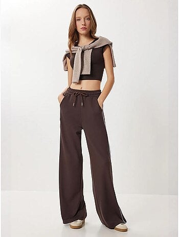 Pantaloni della tuta in maglia di cotone regular fit istanbul