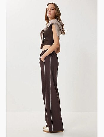 Pantaloni della tuta in maglia di cotone regular fit istanbul