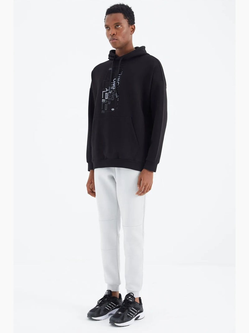 Pantaloni della tuta in pile relaxed fit da uomo tommy Bianco sporco - Kiabi