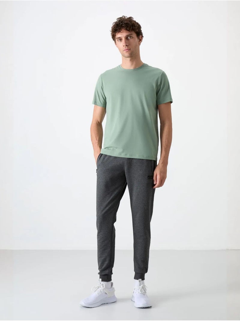 Pantaloni della tuta jogger da uomo tinta unita tommy Grigio nero - Kiabi