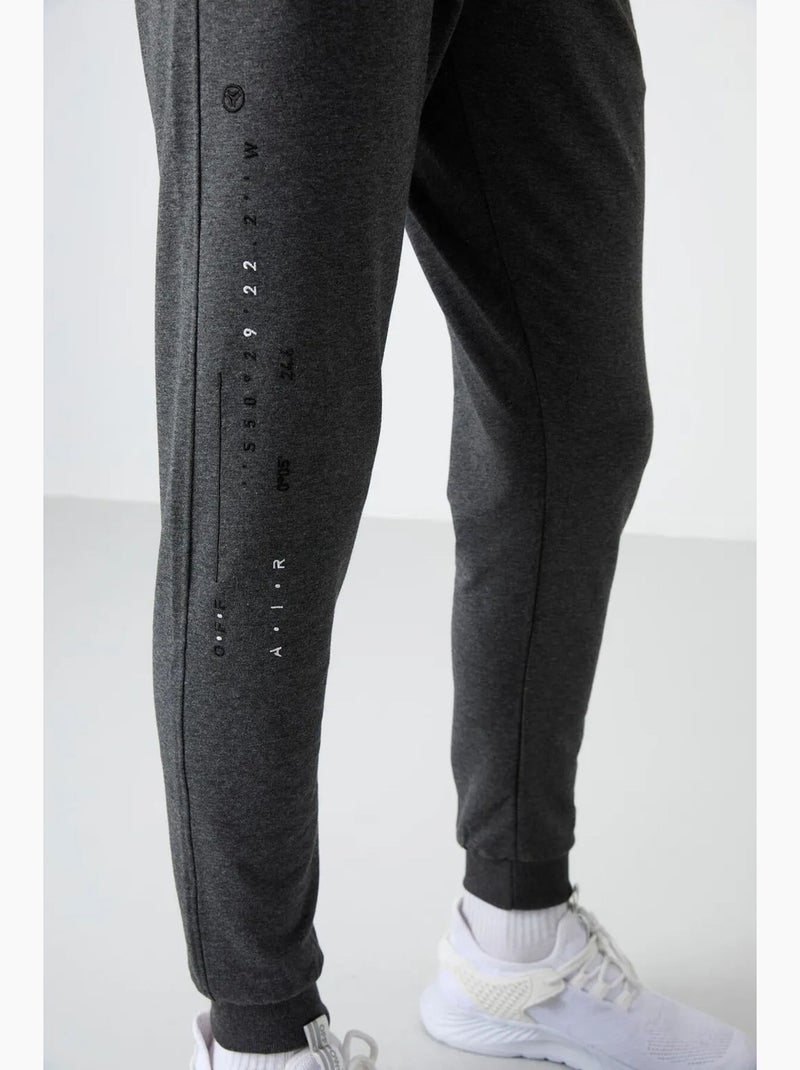 Pantaloni della tuta jogger da uomo tinta unita tommy Grigio nero - Kiabi