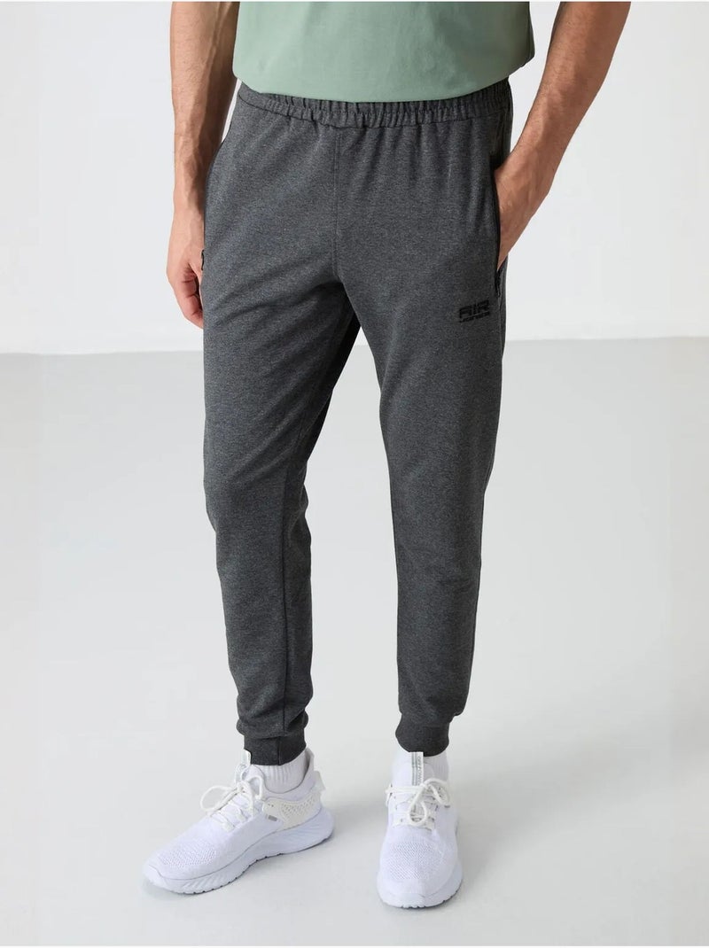 Pantaloni della tuta jogger da uomo tinta unita tommy Grigio nero - Kiabi