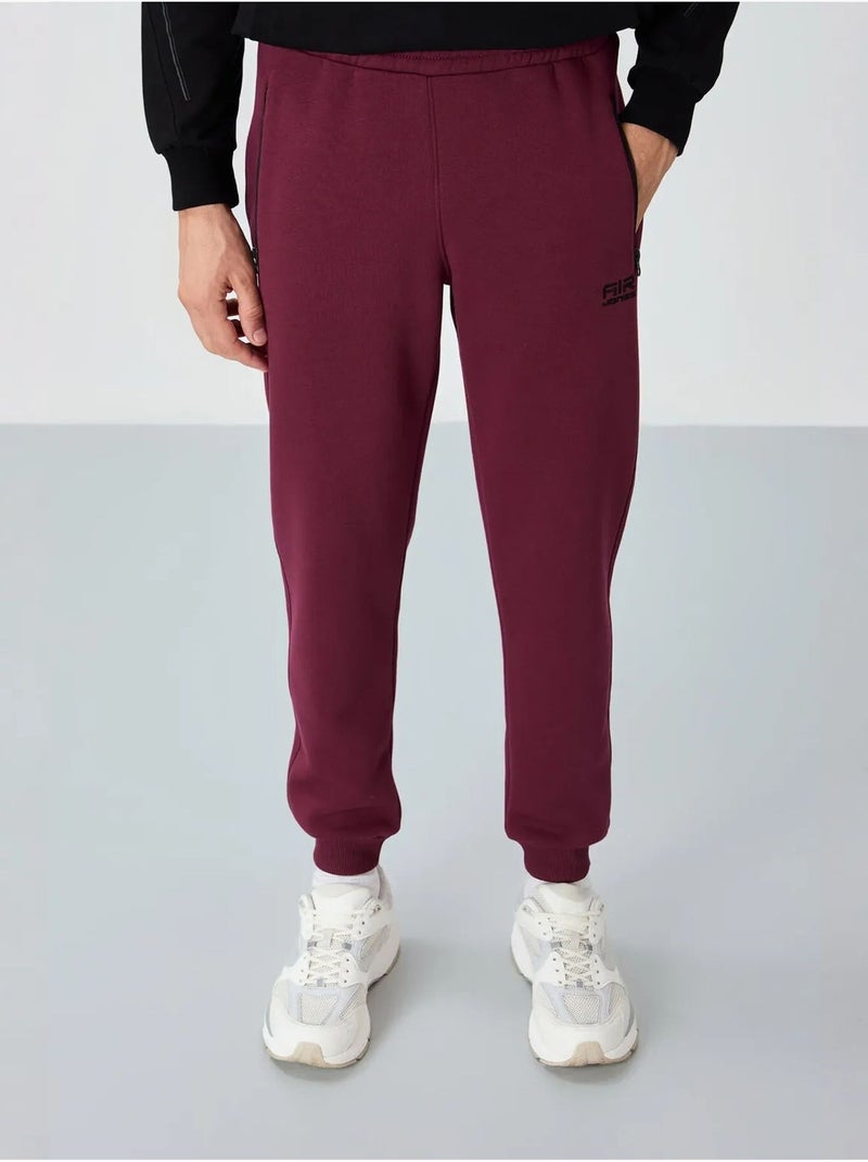Pantaloni della tuta jogger da uomo tommy Rosso bordeaux - Kiabi