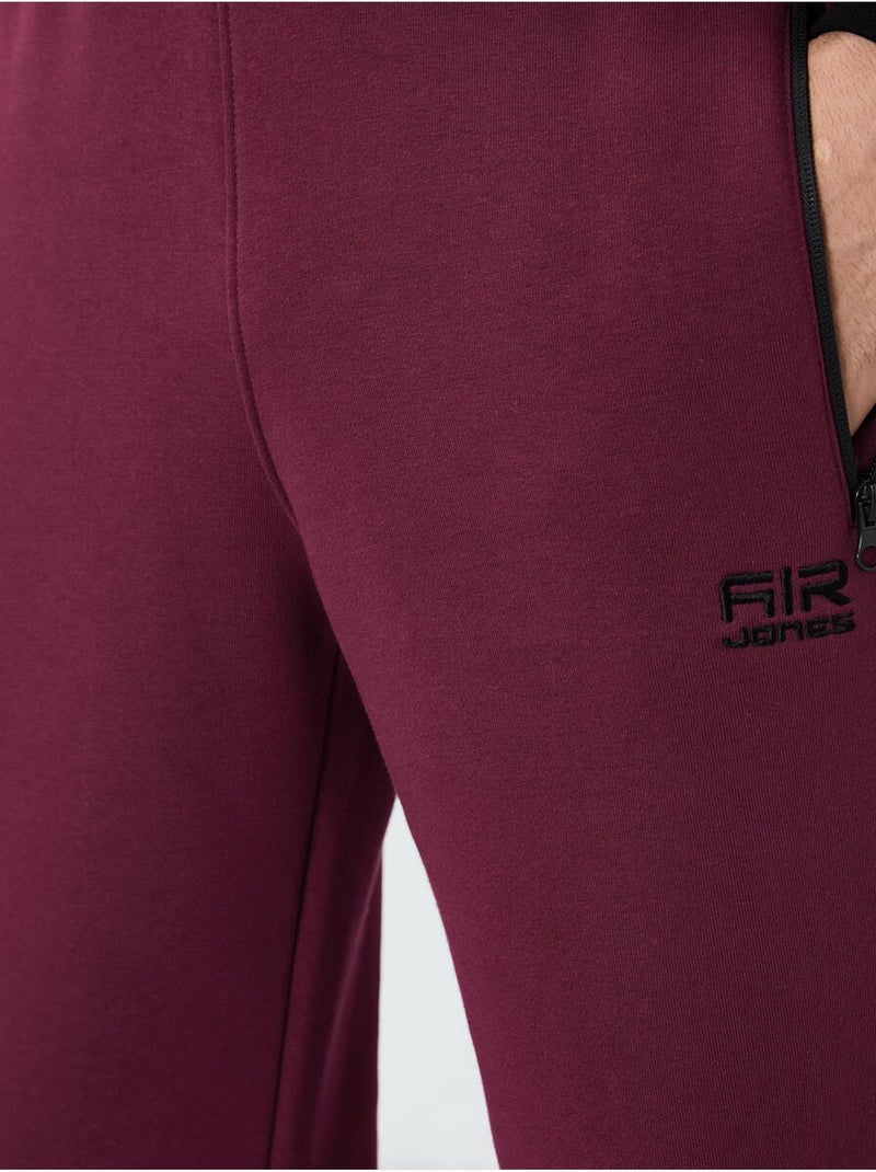 Pantaloni della tuta jogger da uomo tommy Rosso bordeaux - Kiabi