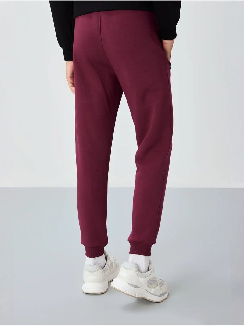 Pantaloni della tuta jogger da uomo tommy Rosso bordeaux - Kiabi